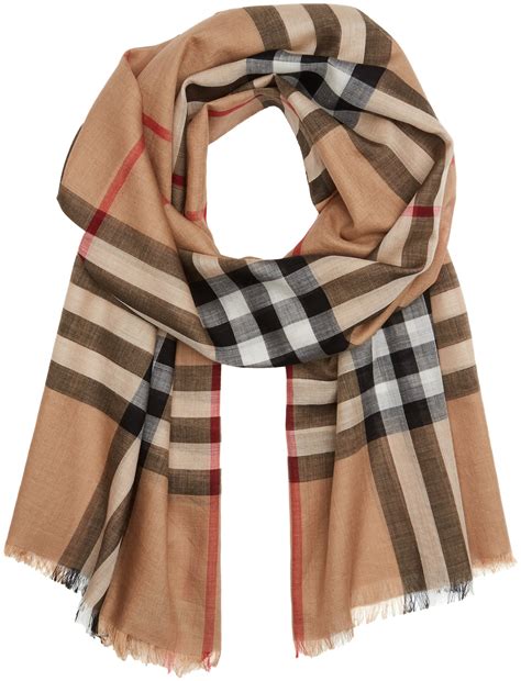 Burberry scarf pattern